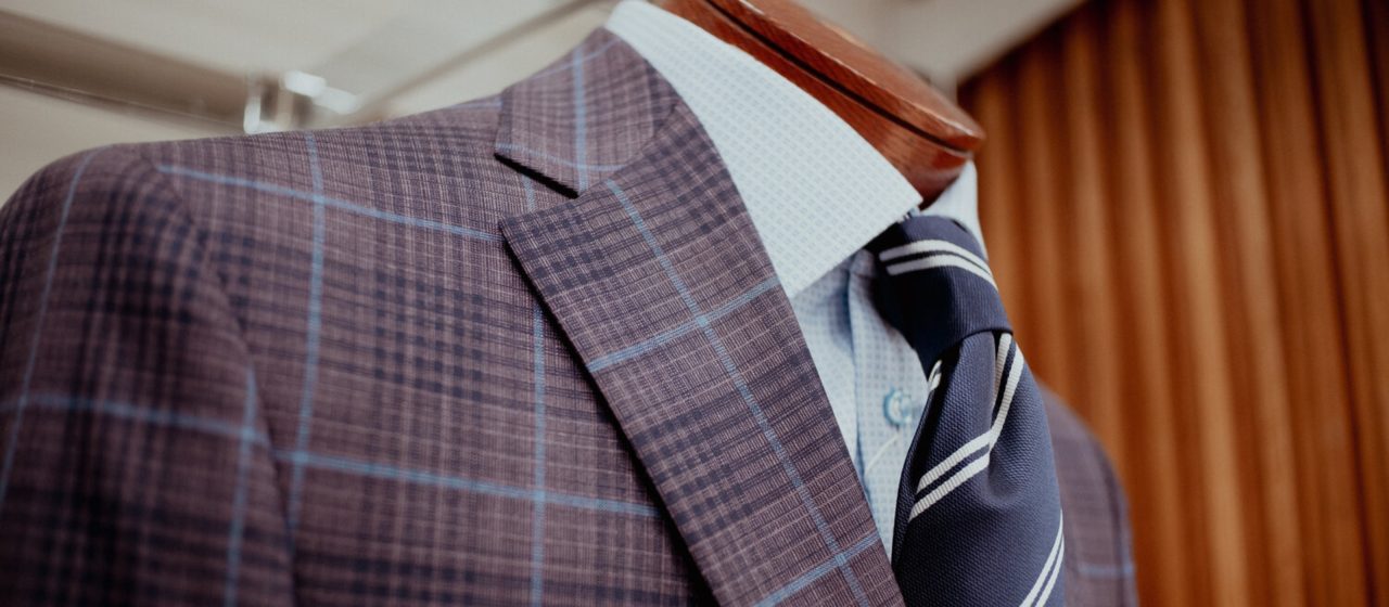 Sport coats and knitwear on the sales floor at The Man's Shop