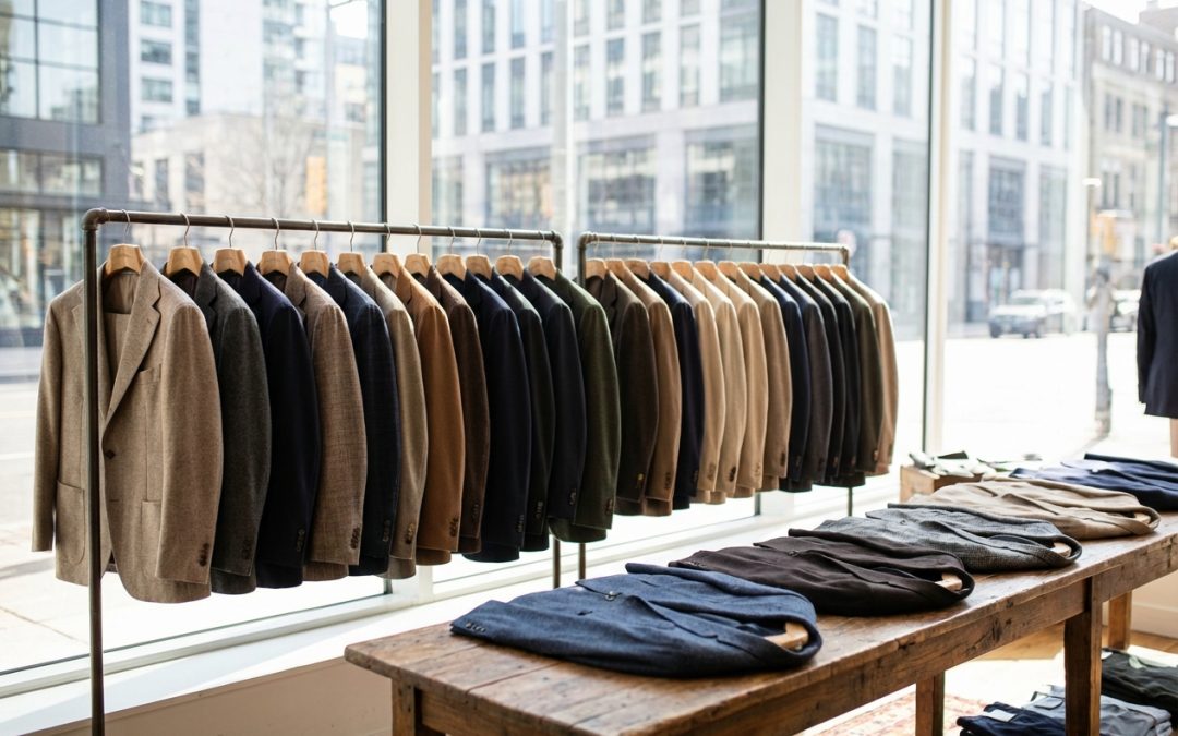 Soft-Shoulder Sport Coats for Year-Round DFW Wear